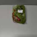 16 Pcs Christmas Tree Topper 17'' Lime Green Curly Tree Picks with Red Ball Xmas Artificial Green Stems for Christmas Home Wreath Craft Decoration Supplies