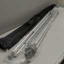 YDisplay X Banner Stand Adjustable Fit Banner Size from 23"X63" to 32"X78" Portable Oxford Bag for Trade Show Exhibition Market, 2 Pack