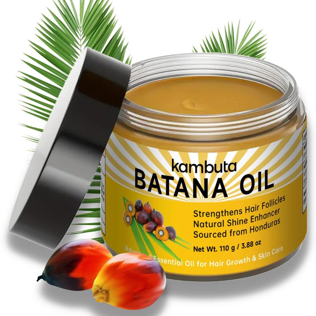 Batana Oil Organic for Hair Growth: Natural Batana Oils from Honduras Hair Treatment for Hair Loss - Hair Regrowth Moisturizer Masks Growth and Thickness Cold Pressed Batana Oils for Women Men (1pcs)