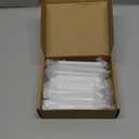 Rergy 10 Pack White Finger Pulls, 3in Edge Pulls for Kitchen Cabinet, White Cabinet Pulls