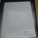 eletecpro 11x14 Floating Picture Frames Set of 2, Real Double Glass Picture Frames for Wall Mount, Vertical or Horizontal Display Multi-Size Photos and Artworks up to 11x14 Inches, Home Decor, Black