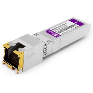 10GBASE-T SFP+ to RJ45 Transceiver, 10G Copper SFP+ to Ethernet Module Compatible with Cisco SFP-10G-T-S, Ubiquiti UniFi UF-RJ45-10G, Mikrotik S+RJ10, Meraki , Netgear, D-Link and More, 2 Pack