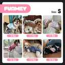 FUAMEY Recovery Suit for Dogs After Surgery, Soft Breathable Dog Bodysuit E-Collar & Cone Alternative Surgical Suit, Male Female Dog Neuter Spay Suits Anti Licking Wounds Onesie Pink Tie Dye, S (back:11.4-13.4in,wt:7-15lbs)