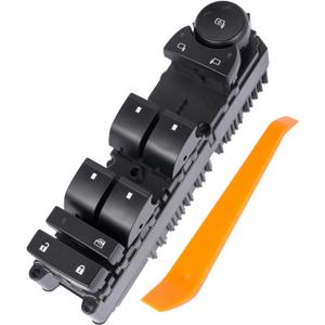 GELUOXI Front Left Power Window Switch Replacement for Chevy GMC Silverado Sierra 1500 2500 HD 3500 HD Suburban Yukon XL 1500 2500 Avalanche Tahoe Cadillac Escalade 20835552