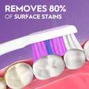 Oral-B 3D White Stain Eraser, 4 Count Soft Manual tootbrush Pack, Removes Stains, Whitens Teeth, Tongue and Cheek Cleaner