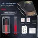 bersem 3 Pack for Samsung Galaxy S25 Ultra Screen Protector + 1 Pack Camera Lens Protector, 9H+ Tempered Glass Film with Customized Installation Tray, Military Grade Shatterproof, HD Clear