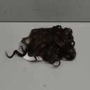 Aisaide Clip in Hair Extensions, 4PCS 12 inch Curly Hair Extensions Short Soft Natural Hairpiece Lace Weft Curly Wave Clip Ins Extensions Invisible for Women,Dark Chocolate Brown