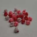 Rubber Ducks White Pink 24 Pack