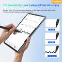 Magnetic Wireless Charging Pencil 2nd Generation for iPad 2018-2023 Model Compatible with Apple iPad Pro11 in 1/2/3/4,iPad Pro 12.9 in 3/4/5/6,iPad Air 3/4/5,iPad mini 5/6,iPad 6/7/8/9/10 Black