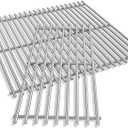 KEESHA Grill Grates for Weber Spirit 300 and GS4 Spirit II 300 Series, Spirit 700, Genesis Silver B & C, Solid Food Grade 304 Stainless Steel Cooking Grates