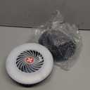 Portable Camping Fan with LED Lantern XTAUTO USB Rechargeable Waterproof Tent Fan with Hanging Hook Magnet Survival Kits for Indoor Outdoor Hiking Car Office Desk Outdoor Emergency Power Outage 2-pack