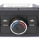 GM Genuine Parts 15-74164 (22803601) Heating and Air Conditioning Control Panel with Heated Mirror Switch