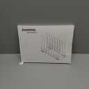 Reusable Bag Drying Rack, Foldable Metal Stand for Reusable Ziplock & Silicone Storage Bags, Rustproof Kitchen Dryer, Silver