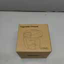 Cambom Manual Food Chopper Vegetable Cutter, Hand String Vegetable Chopper Onions Cutter for Vegetable Fruits Nuts BPA Free Food Safe Material, 650ml Black