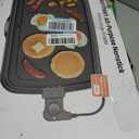 Chefman XL Electric Griddle with Removable Temperature Control, Immersible Flat Top Grill, Burger, Eggs, Pancake Griddle, Nonstick Extra Large Cooking Surface, Slide Out Drip Tray, 10 x 20 Inch