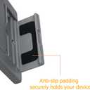 Tissue Box Holder, TFY Kitchen Wall Mount Compatible with Facial Tissues and Other Napkin Paper Boxes (Gray)