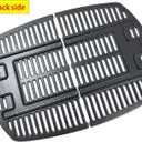 Weber DC141 7645 Cast Iron Cooking Grates - Set of 2 for Q200, Q220, Q2000, Q2400 Series Gas Grills