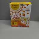 Simple Mills Pop Mmms Cheddar Baked Snack Pack Crackers, Healthy Snacks for Kids, Individual Packs, Gluten Free, 8 Ct (Pack of 1), Best by 02/22/2026