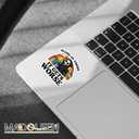 10 x (5Pcs) Hang in There It Get Worse Sticker 3 Inch, Merchandise Decor Decal, Funny Quote Meme Waterproof Vinyl Sticker for Laptop, Water Bottles, Car, Phone