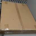 HA Frame Wall Mounted Mirror Vertical or Horizontal Hanging for Living Room, Bedroom (32''x24''Ivory White)