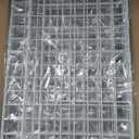 4-Tier Stackable Closet Organizers and Storage Basket, Foldable Closet Shelf Organizer System, Space-Saving Clothes Storage Drawer Organizer for Wardrobe, White (Patent Pending)