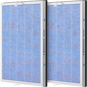 2 PACK MSA3/MSA3S HEPA Replacement Filter Compatible with Membrane Solutions MSA3 and MSA3S Device, 3-Stage HEPA Filter