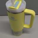 STANLEY Quencher H2.0 Tumbler with Handle and Straw 30 oz | Flowstate 3-Position Lid | Cup Holder Compatible for Travel | Insulated Stainless Steel Cup | BPA-Free | Pomelo