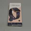 Fitbit Versa 2 Special Edition Health and Fitness Smart Watch with Heart Rate, Music, Alexa Built-In, Sleep and Swim Tracking, Navy and Pink Woven/Copper Rose, One Size (S and L Bands Included), 2.3