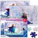 Ravensburger - Disney Frozen - Sisters Always - 24 Piece Jigsaw Puzzle 2 Pack Set - Elsa and Anna - Larger Pieces for Smaller Hands - Premium Quality - Ideal Gift - Screen-Free Fun - Children Age 4+