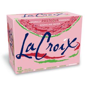La Croix, Watermelon Sparkling Water, 12 Pack, 12 Fl Oz (Best Before 03/31/27)