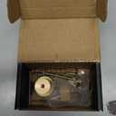 Brushed-Gold Drawer Cabinet Knobs - 10 Pack Solid Brass Handles(1-1/8x1-1/8inch/28x28mm) Modern Hardware for Dresser Kitchen Bedroom Bathroom
