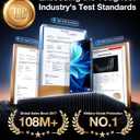 UltraGlass TOP 9H+ Armor for Samsung Galaxy S26 Ultra Privacy Screen Protector [NO.1 Military Grade Shatterproof] Galaxy S26 Ultra Screen Protector Privacy Glass S26ultra [100% Anti-Spy], 2 Pack