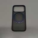 TORRAS Upgrade 360 Magnetic Stand for iPhone 17 PRO Case with Camera Control Button, Fit for MagSafe, Mil-Grade Protection, Slim Soft Edge Translucent Back for iPhone 17Pro 6.3 inch, Deep Blue