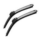 MOTIUM OEM QUALITY Premium AllSeason Windshield Wiper Blades (26"+19" Pair For Front Windshield)