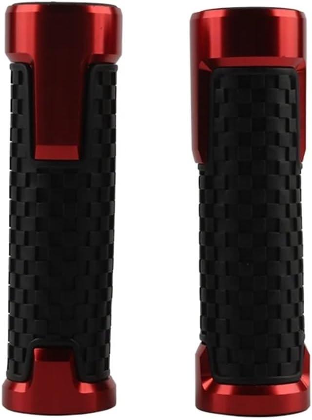 Grip Sleeves Fit for Motorcycle Turn Throttle Grips Rubber Anti-Slip for SX SXF XC XCF XCW EXC EXCF 125 150 250 300 500 Motorcycle Handlebar (Red)