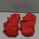 jiebor 12 Pairs Red Winter Gloves Warm Gloves Knit Gloves for Women Men Teens Clod Weather (Red, Small)