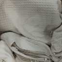 DKNY Pure Duvet Cover Set - Full/Queen, Washed Soft Bedding, Linen Cotton Blend - 3 Piece - Linen Beige