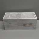 2 PC Wooden Utensil Holder,With 4-Compartments size*1 + 3-Compartments size*1 Extra Large Kitchen Counter,Cooking Spatula Organizer,Farmhouse Decor, Rustic Cooking Utensil