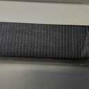 11'W x 8'H Gray Outdoor Roller Shade with Crank Wand Patio Shades Roll up, UV Blocking & Privacy Protection, 132"W x 96"H