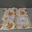 Romanstile Fall Table Runner 13 x 48 Inch, Autumn Thanksgiving Brown Maple Leaves Harvest Farmhouse Style Table Decoration for Dining, Holiday, Party Decor