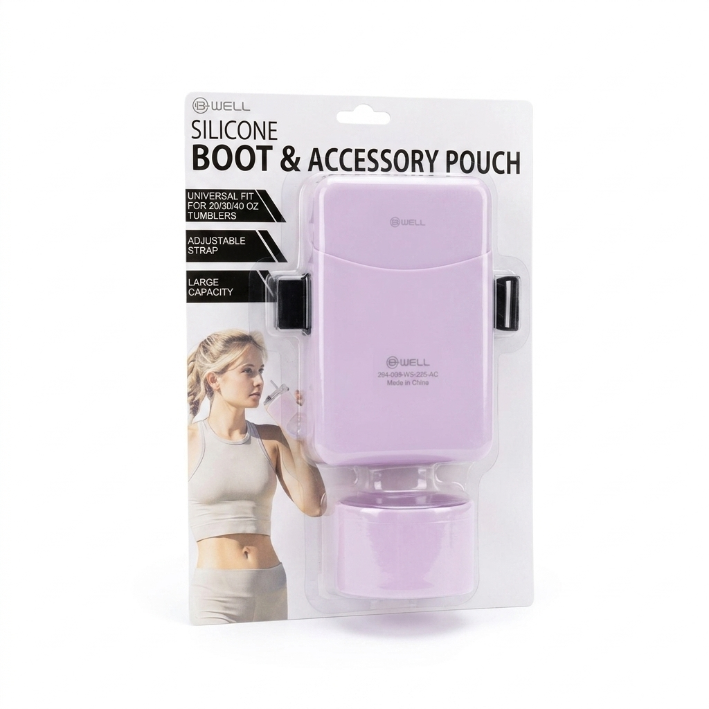 Silicone Boot Sleeve For Tumbler, Pink