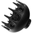 YingEnter Black Orchid Hair Diffuser, Hair Dryer for BlowDryers with 1.7-1.8 inch Diameter Nozzle, suitable for Curlyand Wavy Hair-Softness and Control Blow-out hair is softerfluffier