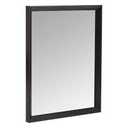 Black Large Bathroom Wall Mirror, 18x24 Mirror Set of 1 for Bathroom, Vanity