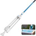 6250 Paradise Power Spa Vacuum for Hot Tub, No Pumping, No Batteries or Electricity, Portable Vacuum Spa Vac Cordless, Handheld Hot Tub Vacuums Picks Up Sand, Leaves & Debris, Water Pressure Powered