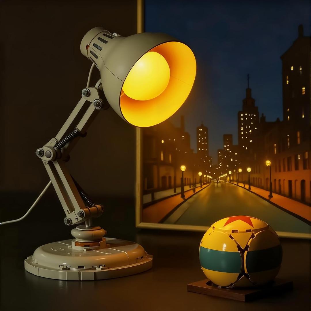 LED Light kit Compatible with Lego 21357 Jr. Lamp, LED Lighting Accessories Compatible with Ideas 21357 Table Lamp, Christmas, for Adults Fans (ONLY Light! NOT Included the Model Set)