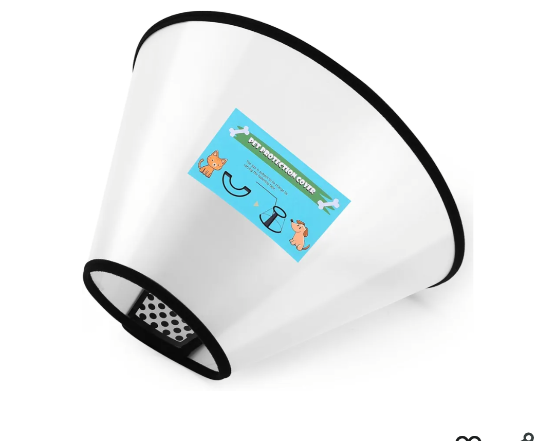 GLADOG Soft Dog Cone Collar, 3 PCS (XL is Only 1 PCS) Flexible Plastic Cone for Dogs After Surgery, Dog Recovery Collar, Adjustable E-Collar for Large/Medium/Small Dogs Cat, Comfy Elizabethan Collar