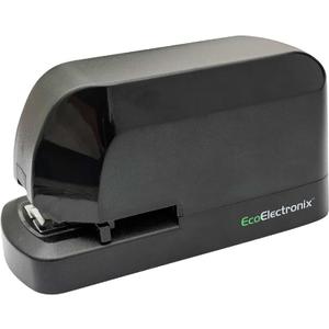 EcoElectronix Heavy Duty Automatic Electric Stapler - Industrial Desktop Office, 45 Sheet High Capacity, Quiet Operation, Jam-Free, Easy Reload - AC Adapter
