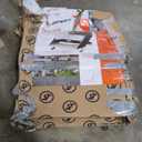 Lippert Components 733931 Solid Step Quad Step for RV and Travel Trailer Entry Doorway Black, 26-inch