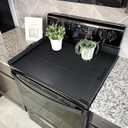 GASHELL Noodle Board Stove Cover with Handles, Multiple Stove Top Cover Board for Electric/Gas Stove Top(Black), GSC-2212