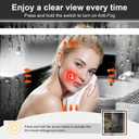 30x50 LED Bathroom Mirror with Lights, Lighted Vanity Mirror for Wall